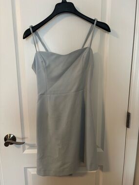 French connection Sleeveless Shift Dress in Light Blue